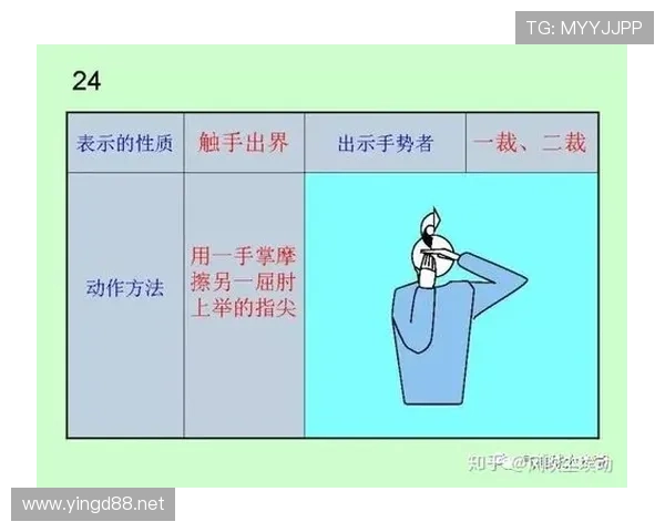 旗示规则具体有哪些细节？裁判常见误区全解析